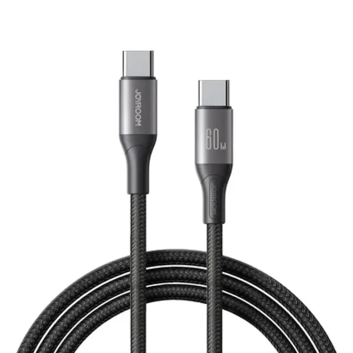 S-A28 60W Fast Charging Data Cable (Type C to type C) 2M Black