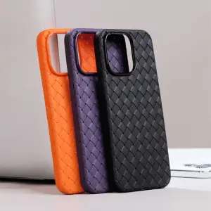 Braided Magnetic TPU case for iP15 Pro