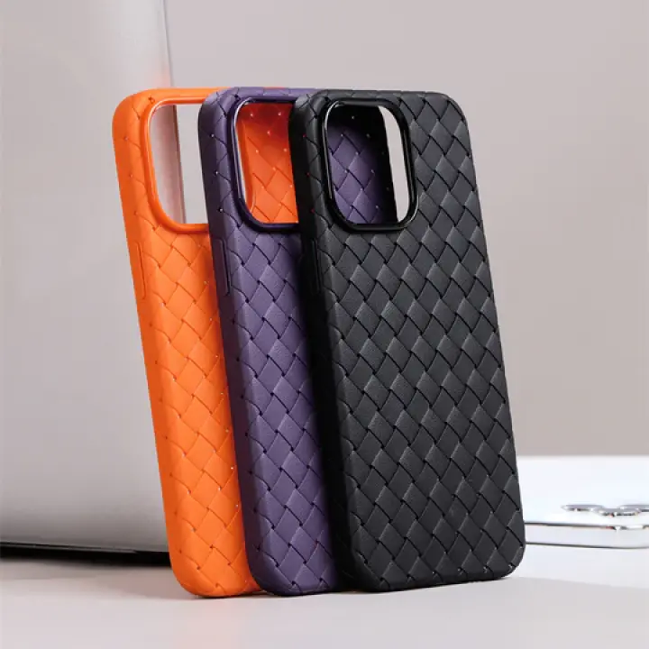 Braided Magnetic TPU case for iP14 Pro Max