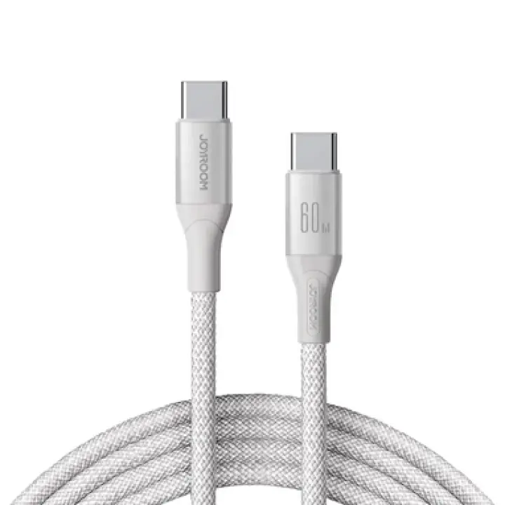 S-A28 60W Fast Charging Data Cable (Type C to type C) 2M White