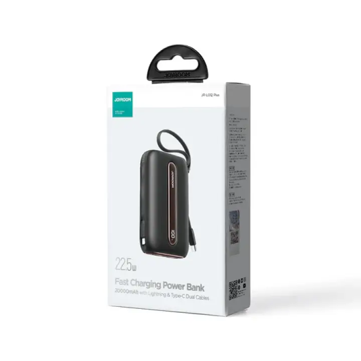 JOYROOM JR-L012 22.5W mini Power Bank 10000mAh with Dual Cables