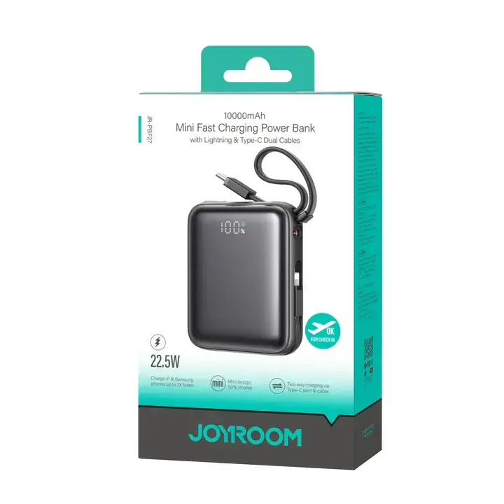 Joyroom JR-PBF27 22.5W mini Power Bank 10000mAh