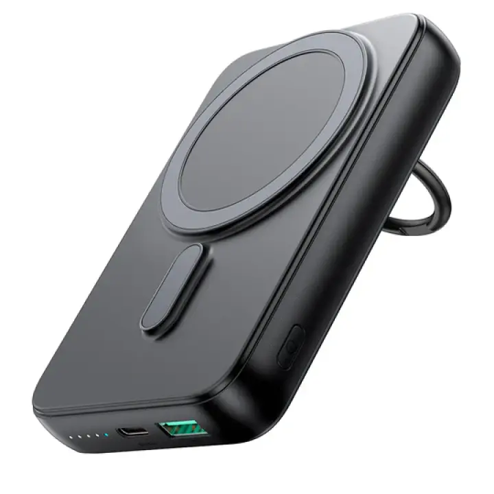 Joyroom JR-W050 20W 10000mah Magnetic Wireless Power Bank with Ring Holder