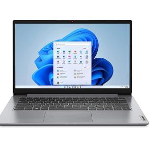 Lenovo IdeaPad 1 14IU7 Intel Core i3-1215U 4GB RAM Soldered DDR4-3200 256GB SSD Windows 11 Home14" FHD Cloud Grey.