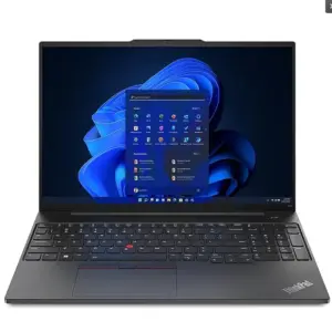 Lenovo ThinkPad E16 Gen1 Intel Core i7-1355U 8GB RAM DDR4-3200 512GB SSD Black.