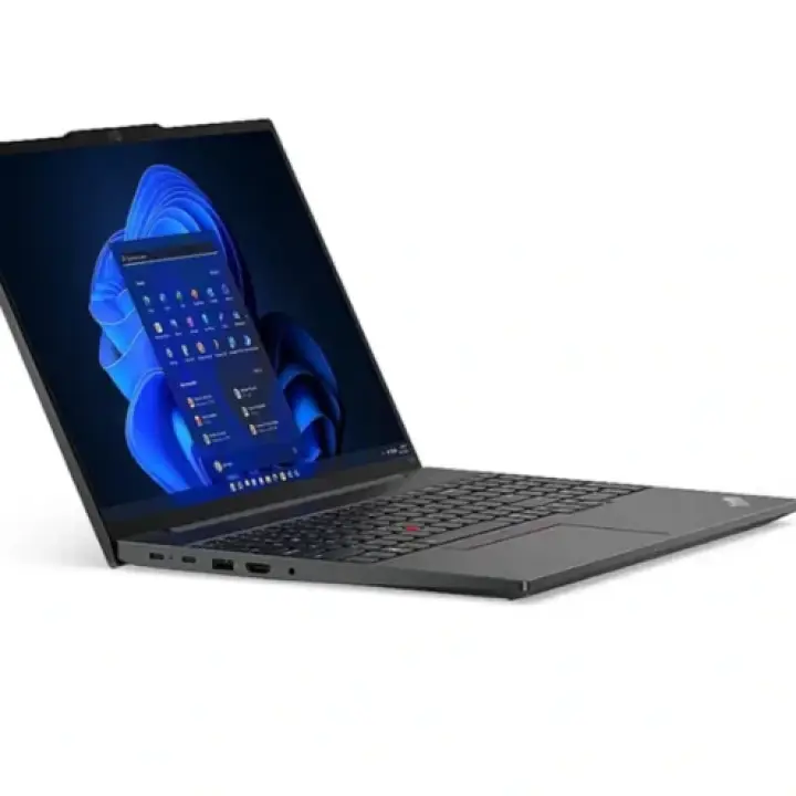 Lenovo ThinkPad E16 Gen1 Intel Core i7-1355U 8GB RAM DDR4-3200 512GB SSD Black.