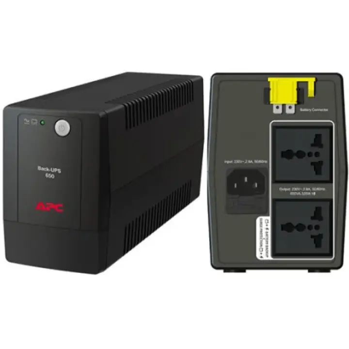 APC Backup UPS 650VA 230V AVR Universal Sockets
