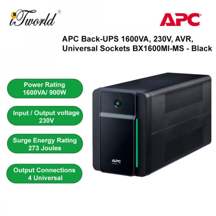 APC Easy UPS 1600VA AVR