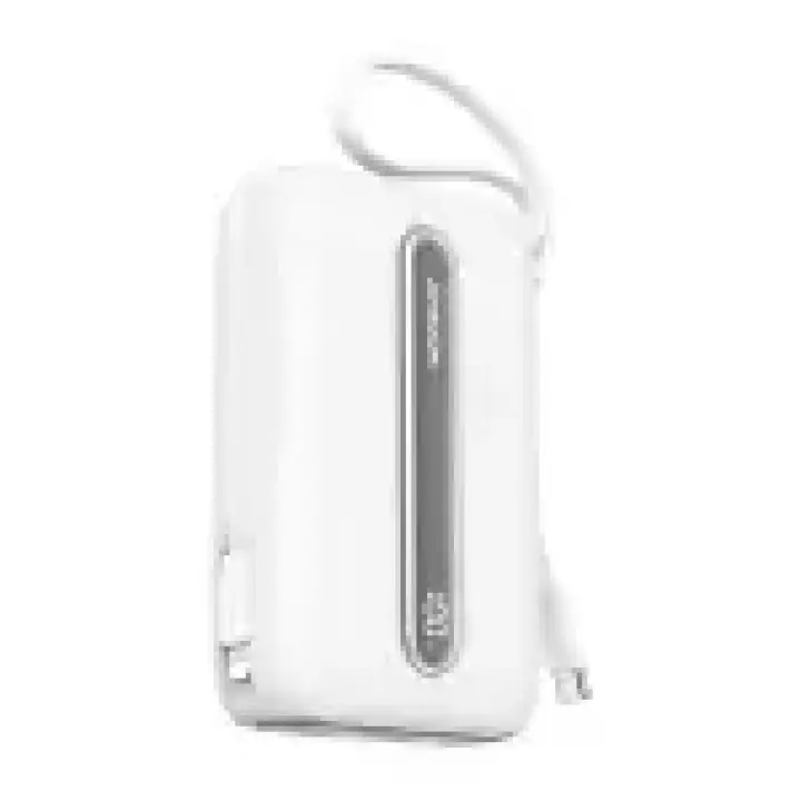 JR-L012 Plus Colorful Series 22.5W mini Power Bank with Dual Cables 20000mAh